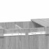 Mesa de centro madera de ingeniería gris Sonoma 100x55x40
