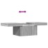 Mesa de centro madera de ingeniería gris Sonoma 100x55x40