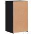 Mesitas de noche 2 uds madera de ingeniería negro 35x34x65