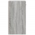 Mesitas noche 2 uds madera ingeniería gris Sonoma 35x34x65