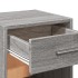 Mesitas noche 2 uds madera ingeniería gris Sonoma 35x34x65
