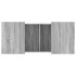 Mesa de centro madera de ingeniería gris Sonoma 80x55x40