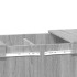 Mesa de centro madera de ingeniería gris Sonoma 80x55x40