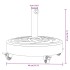 Base sombrilla redonda ruedas para mástiles Ø38 / 48 mm 27