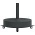Base de sombrilla redonda con ruedas para palo Ø38/48 mm 27