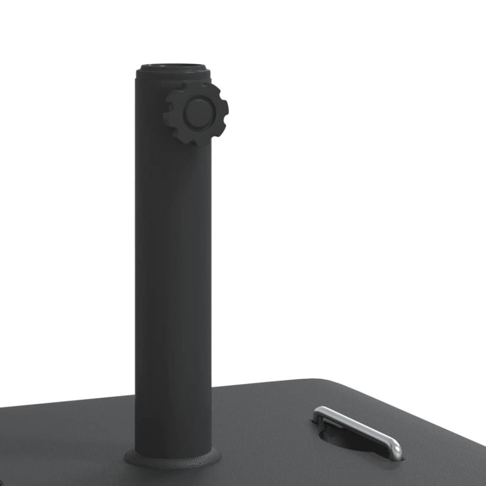 Base de sombrilla cuadrada con asas para palo Ø38/48 mm 27