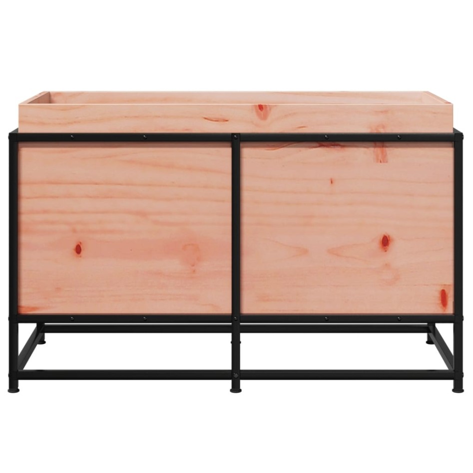 Jardinera de madera maciza de abeto Douglas 80x40x50