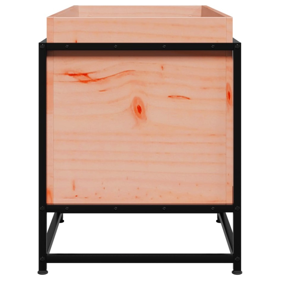 Jardinera de madera maciza de abeto Douglas 80x40x50