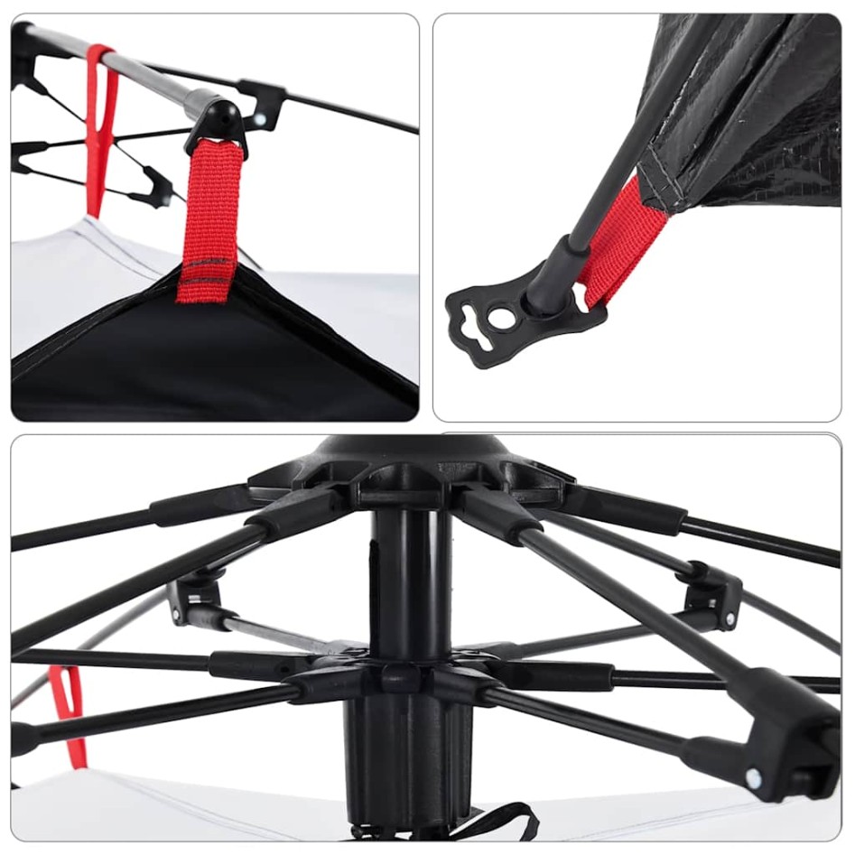 Tienda campaña iglú 2 persona tela opaca apertura rápida