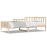 Sofá cama sin colchón madera maciza de pino 90x190