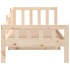 Sofá cama sin colchón madera maciza de pino 90x190