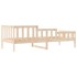 Sofá cama sin colchón madera maciza de pino 90x190
