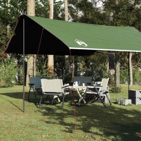 Lona de camping impermeable verde 460x305x210
