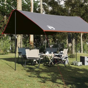Lona de camping impermeable naranja 430x380x210
