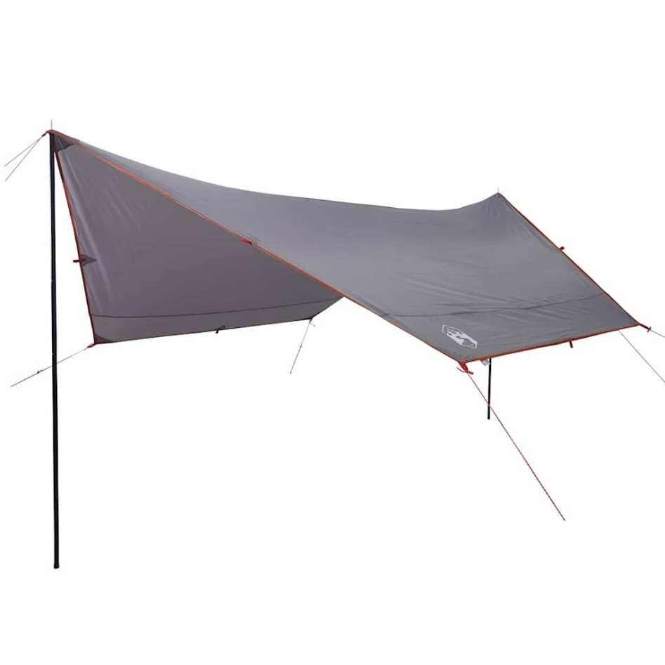 Lona de camping impermeable naranja 430x380x210