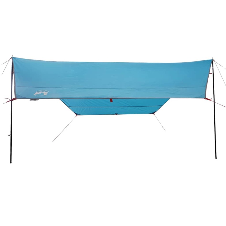 Lona de camping impermeable azul 430x380x210