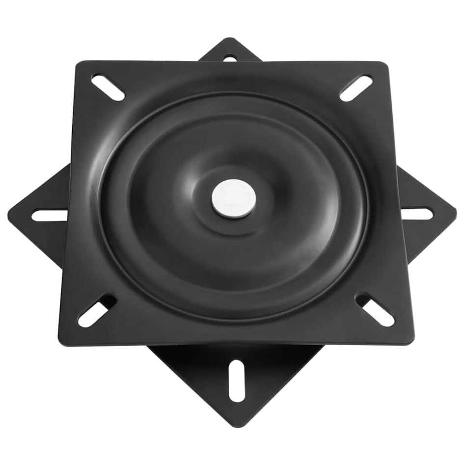 Set asientos plegables para barco 2 uds con cojín blanco y