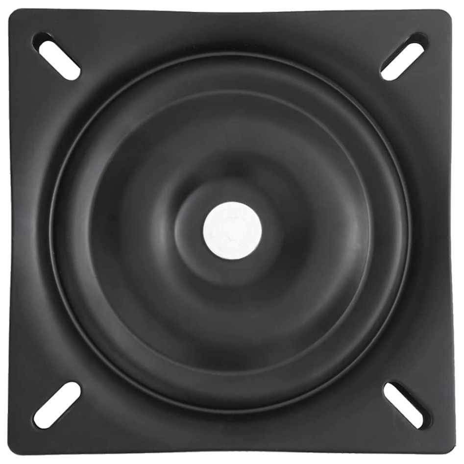 Set asientos plegables para barco 2 uds con cojín blanco y