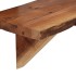 Estantes de pared 2 uds madera maciza de acacia 90x20x18