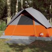 Tienda de campaña iglú para 3 personas impermeable naranja
