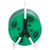 Carrete de manguera de pie con set racores PVC verde 0,75 20