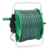 Carrete de manguera de pie con set racores PVC verde 0,75 20