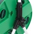 Carrete de manguera de pie con set racores PVC verde 0,75 20