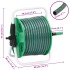Carrete de manguera de pie con set racores PVC verde 0,75 20