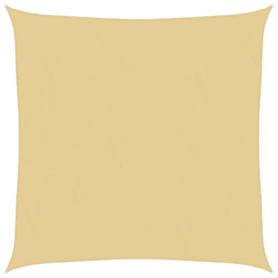 Toldo de vela poliéster oxford 100% arena 4x4