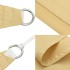 Toldo de vela poliéster oxford 100% arena 5x4