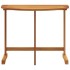 Mesa de balcón plegable madera maciza de acacia 90x60x72