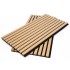 WallArt Paneles acústicos para paredes Aku 4 uds roble
