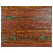 Tablero mesa rectangular madera maciza reciclada 100x80x2,5 cm