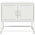 Mueble para TV de acero blanco 68,5x39x60,5