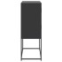 Aparador de acero negro 68,5x38,5x107