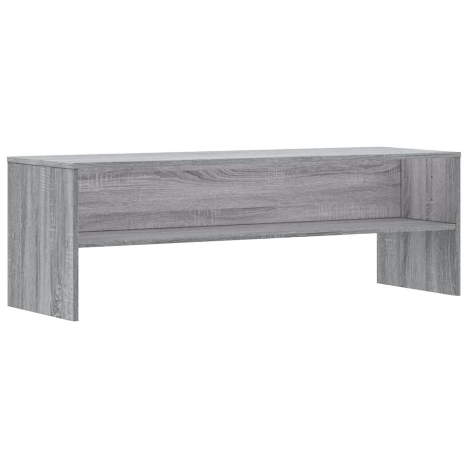 Mueble de TV madera de ingeniería gris Sonoma 120x40x40