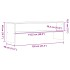 Mueble de TV madera de ingeniería gris Sonoma 120x40x40