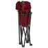 Sillas de camping con bolsillo plegables 2 unidades