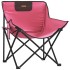 Sillas de camping con bolsillo plegables 2 unidades