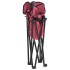 Sillas de camping con bolsillo plegables 2 unidades