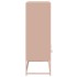 Aparador de acero rosa 68x39x111,5