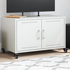 Mueble para TV acero laminado en frío blanco 68x39x43,5