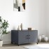 Mesa de centro acero gris antracita 68x50x43,5