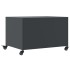 Mesa de centro acero gris antracita 68x50x43,5