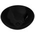 Lavabo de cerámica negro