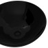 Lavabo de cerámica negro