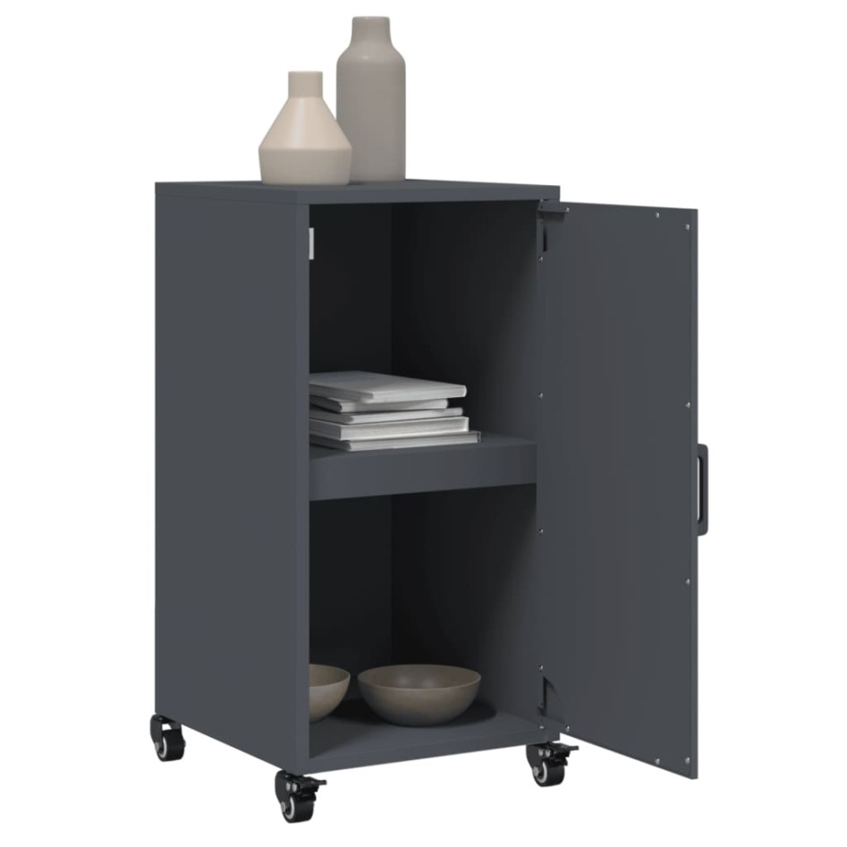 Aparador de acero gris antracita 36x39x72