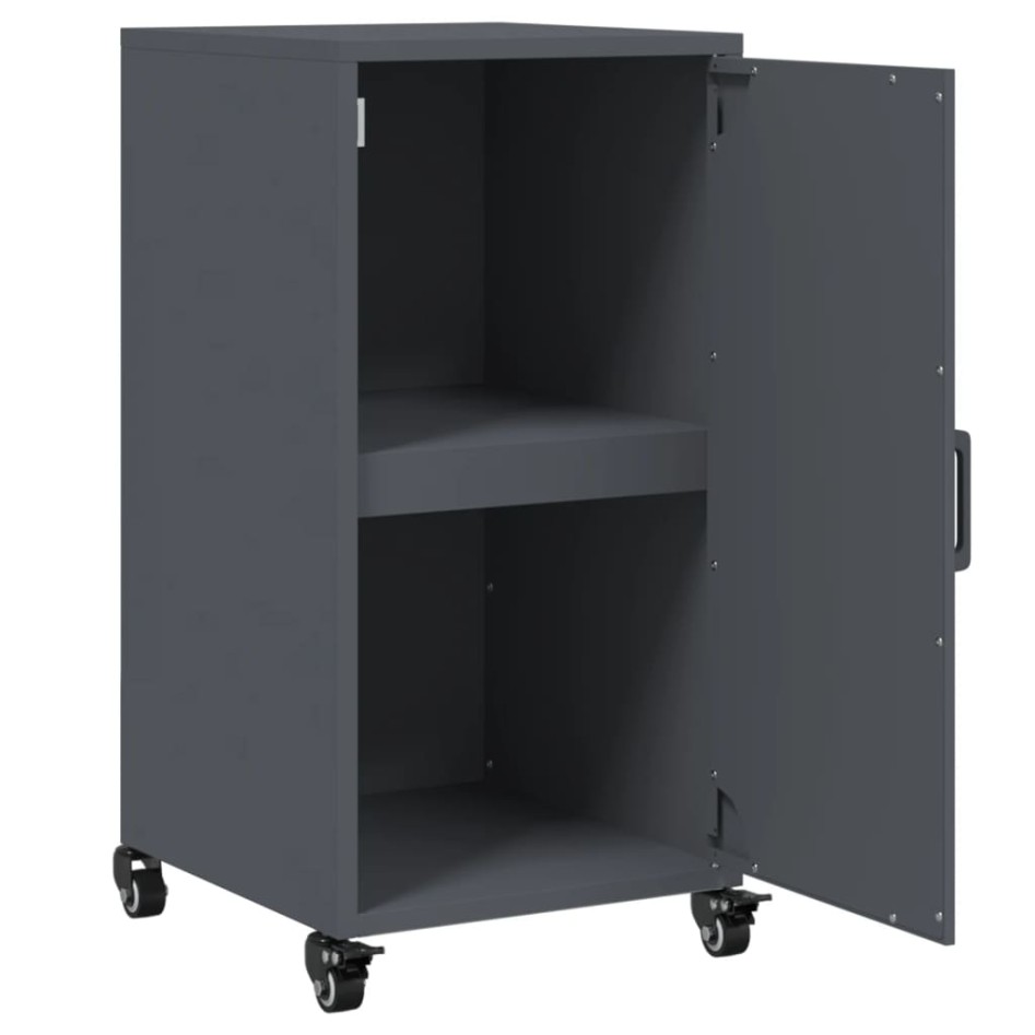 Aparador de acero gris antracita 36x39x72