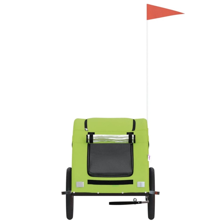 Remolque de bicicleta mascotas hierro tela Oxford