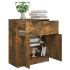 Aparador madera contrachapada color roble ahumado 60x30x70